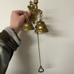 Vintage brass chime